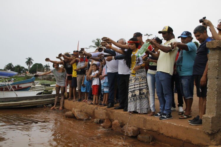 41 - 2019 - Em novembro, acontece o Primeiro Encontro dos Núcleos Guardiões dos rios, que unem sua águas no Xingu (foto Verena Glass)